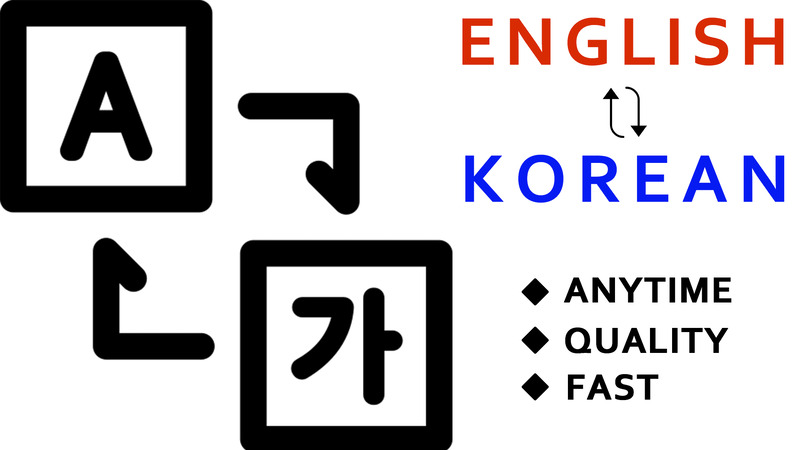 Thế nào là dịch Hàn sang Anh?