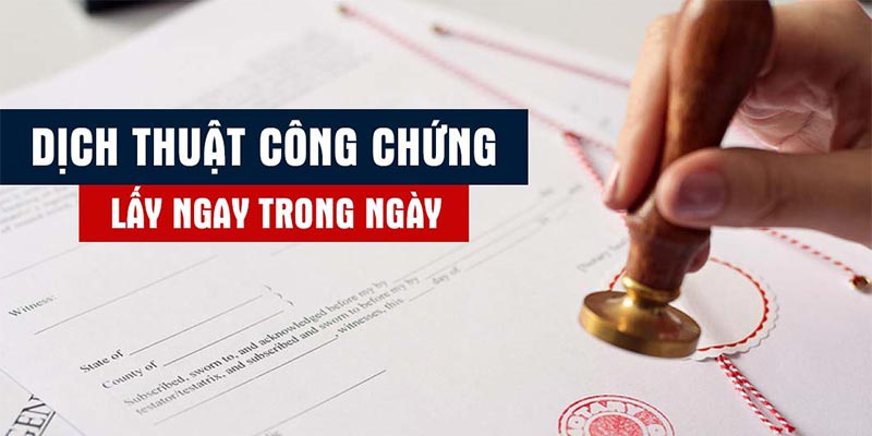 Ưu điểm của loại hình dịch vụ công chứng dịch thuật lấy ngay
