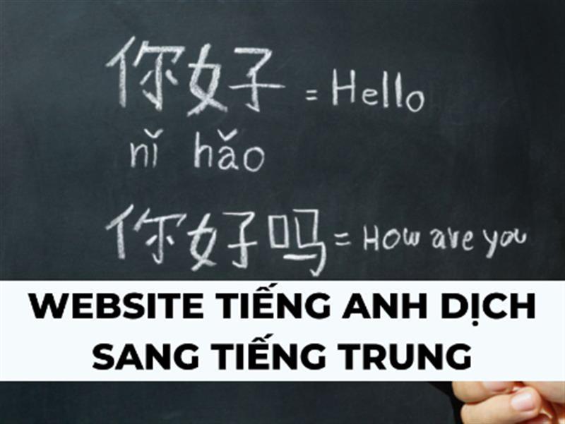 3 Website tiếng Anh dịch sang tiếng Trung