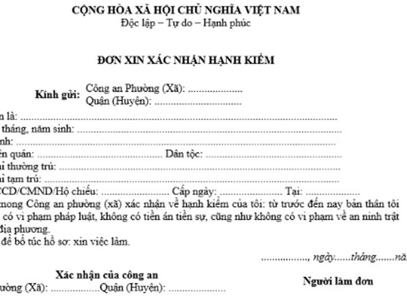 DỊCH THUẬT CÔNG CHỨNG GIẤY XÁC NHẬN HẠNH KIỂM