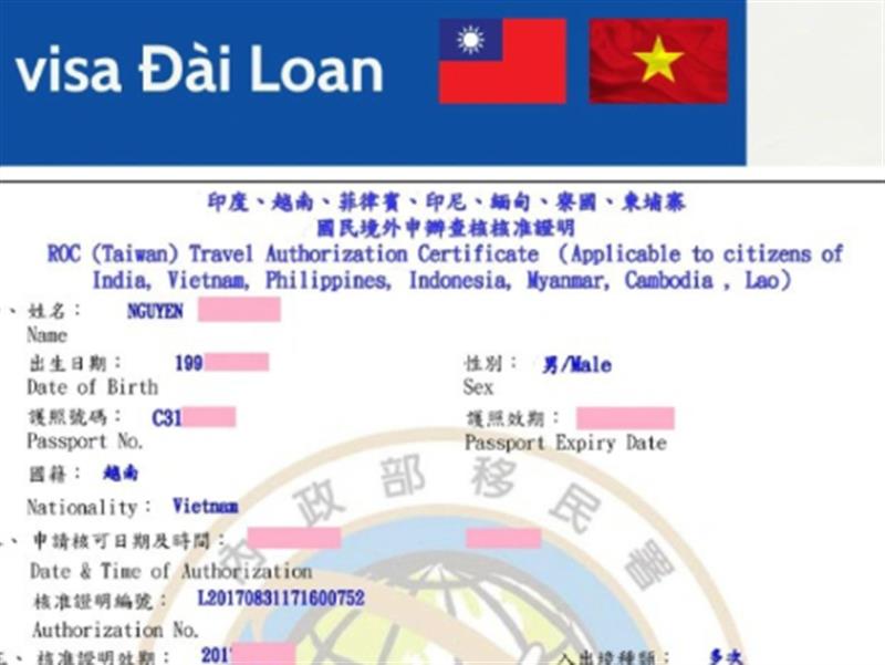 HƯỚNG DẪN XIN E-VISA ĐÀI LOAN CỰC NHANH TẠI ĐÂY