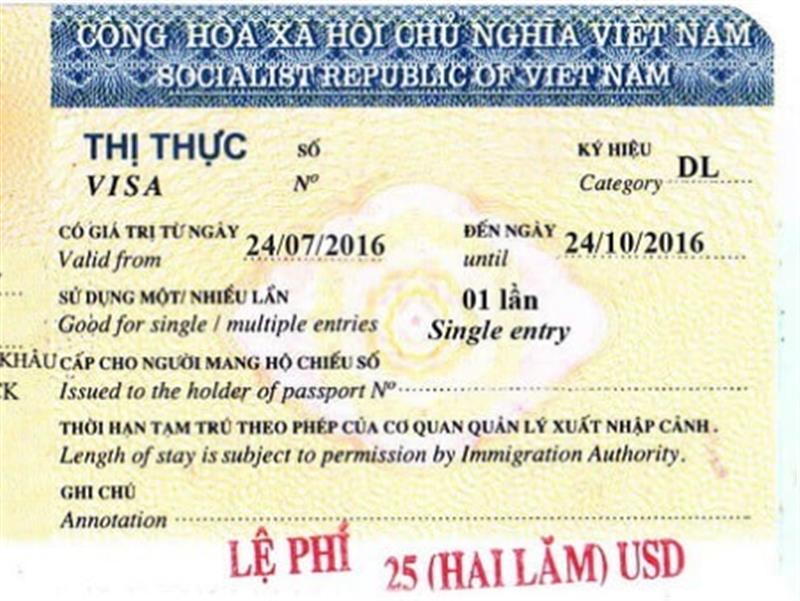 TỔNG HỢP CÁC LOẠI VISA VIỆT NAM HIỆN NAY CHI TIẾT NHẤT