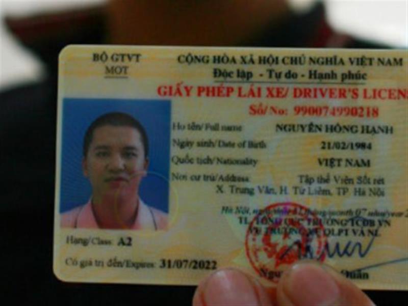 DỊCH THUẬT CÔNG CHỨNG BẰNG LÁI XE CHUẨN NHẤT