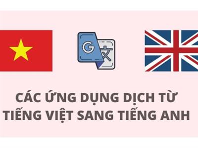 Top 5 ứng dụng phiên dịch từ tiếng Việt sang tiếng Anh