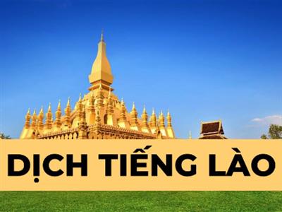 Tầm quan trọng của dịch tiếng Lào