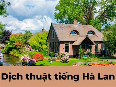 Dịch thuật tiếng Hà Lan trong thương mại