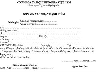 DỊCH THUẬT CÔNG CHỨNG GIẤY XÁC NHẬN HẠNH KIỂM