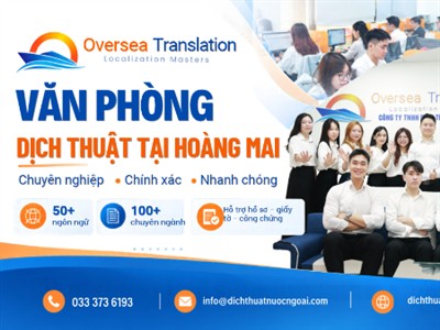 Văn phòng dịch thuật Hoàng Mai -[Dịch nhãn và tài liệu sản phẩm]
