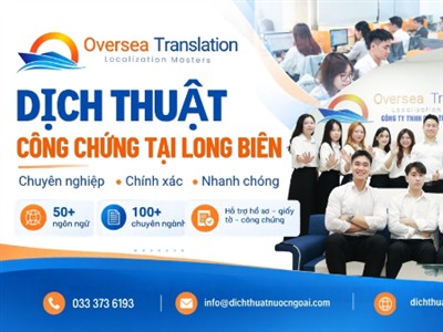 Dịch thuật công chứng Long Biên – Chứng từ xuất nhập khẩu và logistics